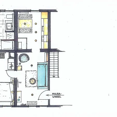 公寓 Malerwinkel & Tuchereck 米歇尔施塔特